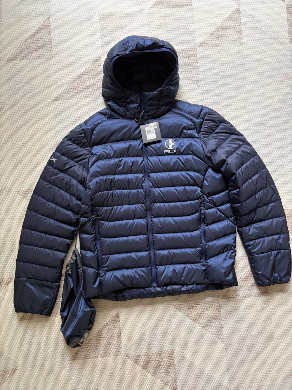 Ralph Lauren RLX Down Packable Jacket (L) - French Navy - NWT